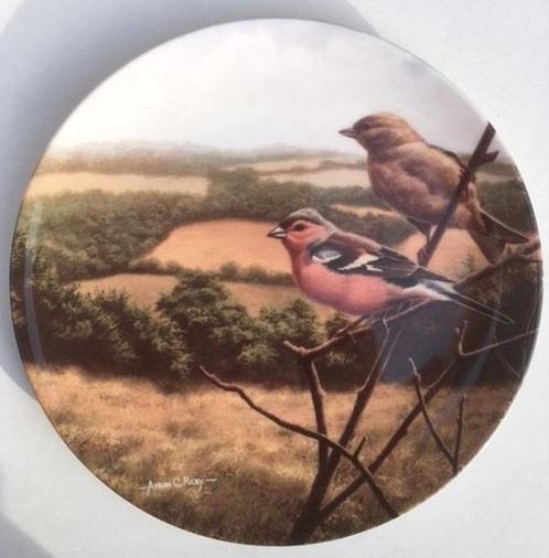 Wandbord Sunrise Serenade Limited Edition wandbord vogel, Huis en Inrichting, Woonaccessoires | Wanddecoraties, Nieuw, Ophalen of Verzenden