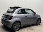 Fiat 500E C Icon 42 kWh Cabriolet NAVIGATIE-AIRCO/ECC-LMV-CR, 12 maanden, Stof, Gebruikt, 4 stoelen