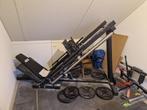 Leg press/ hack squat, Ophalen, Gebruikt, Krachtstation, Metaal