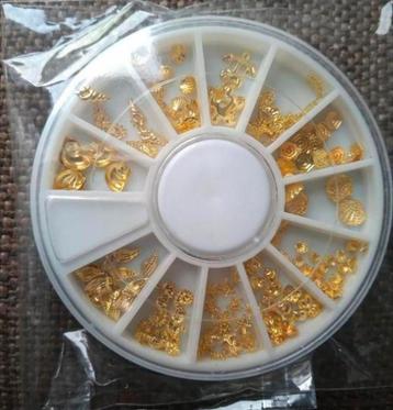 Zeethema goud nagelversiering knutselen incl verzend  beschikbaar voor biedingen
