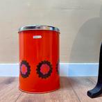 Groot Retro Brabantia blik oranje, Verzamelen, Blikken, Ophalen of Verzenden, Zo goed als nieuw, Overige, Overige merken