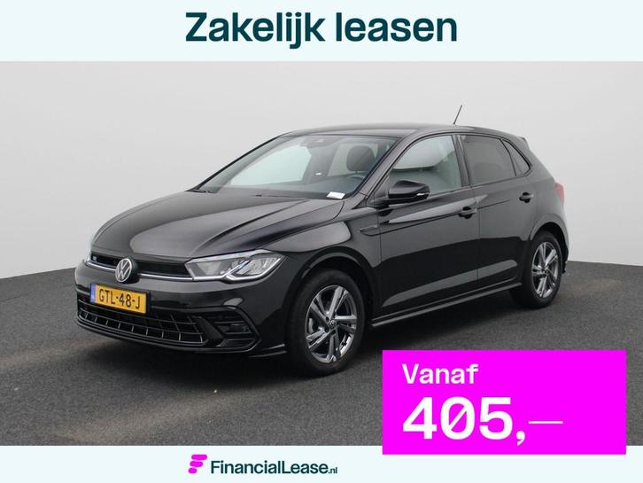 Volkswagen Polo 1.0 TSI R-Line Automaat | Apple carplay | Ca, Auto's, Volkswagen, Bedrijf, Lease, Financial lease, Polo, ABS, Adaptive Cruise Control