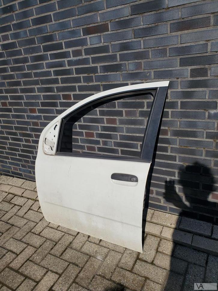 Fiat Panda 2012 -2020 deur portier links voor wit schadevrij, Auto-onderdelen, Carrosserie en Plaatwerk, Deur, Fiat, Voor, Links