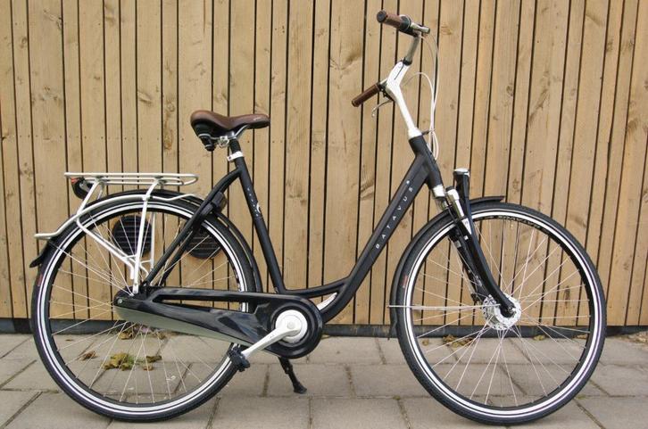 Als Nieuw! Batavus Monaco 28 inch | 7 Versnellingen | Zwart, Fietsen en Brommers, Fietsen | Dames | Damesfietsen, Zo goed als nieuw