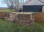 Gratis af te halen: 250 stoeptegels 30x30cm, Tuin en Terras, Tegels en Klinkers, Ophalen, Gebruikt, 10 m² of meer, Terrastegels