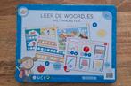 Leer de woordjes met magneten, Ophalen, Zo goed als nieuw