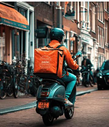 Vacature: Scooterbezorger maaltijden beschikbaar voor biedingen