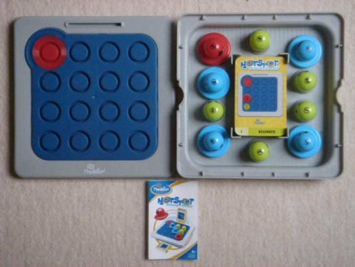 LEUK: Hotspot/Hot Spot - Breinbreker (Thinkfun), Hobby en Vrije tijd, Gezelschapsspellen | Bordspellen, Gebruikt, Een of twee spelers