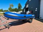RIB met 8PK 4-takt Mariner buitenboordmotor + trailer, Watersport en Boten, Rubberboten, Zo goed als nieuw, Benzine, Minder dan 70 pk