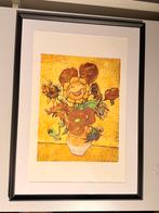 Sunflora Pokémon Van Gogh Giclée 40x60 cm Certificaat, Ophalen of Verzenden, Nieuw, Overige typen, Foil