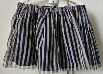 Tule rokje H&M maat 98,.blauw/wit met onderrok beschikbaar voor biedingen