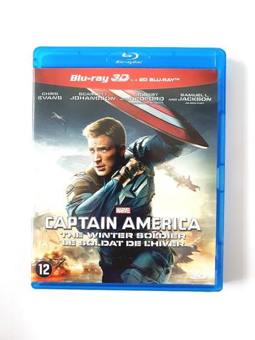 Captain America - The Winter Soldier 3D + 2D (2 disc) beschikbaar voor biedingen