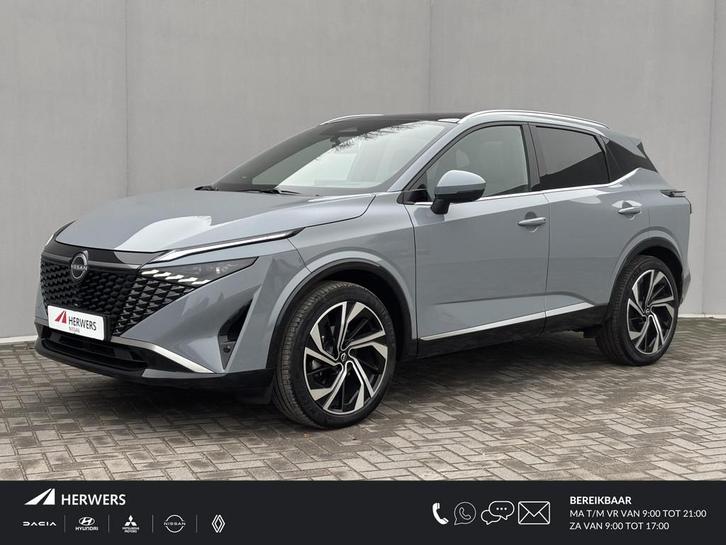 Nissan Qashqai 1.3 MHEV Xtronic Tekna Plus / Fabrieksgaranti, Auto's, Nissan, Bedrijf, Te koop, Qashqai, 360° camera, ABS, Adaptive Cruise Control