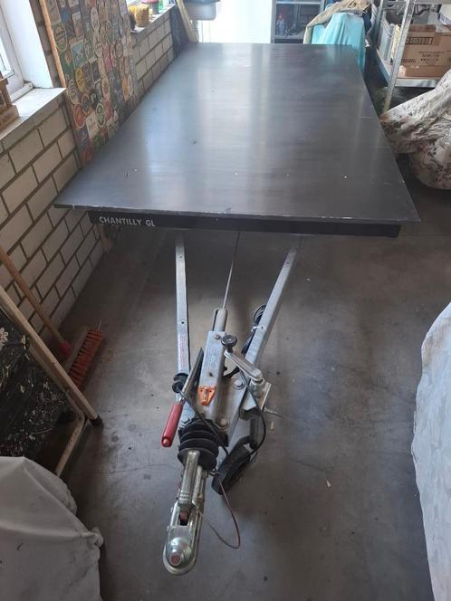 In goede staat: plateau aanhanger, Auto diversen, Aanhangers en Bagagewagens, Gebruikt, Ophalen
