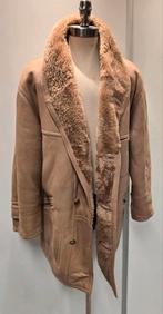 Heren lammy coat parka - maat XL - lamsleer en lamsvacht, Ophalen of Verzenden, Zo goed als nieuw, Maat 56/58 (XL), Bruin