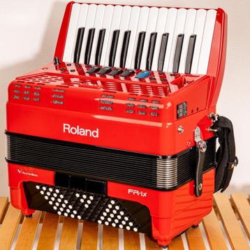 Roland V-Accordeon FR-1X RD Rood 26 Tasten 72 Bassen beschikbaar voor biedingen