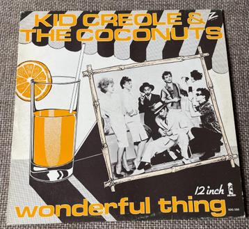 LP Kid Creole & The Coconuts Wonderful Things 1982 beschikbaar voor biedingen