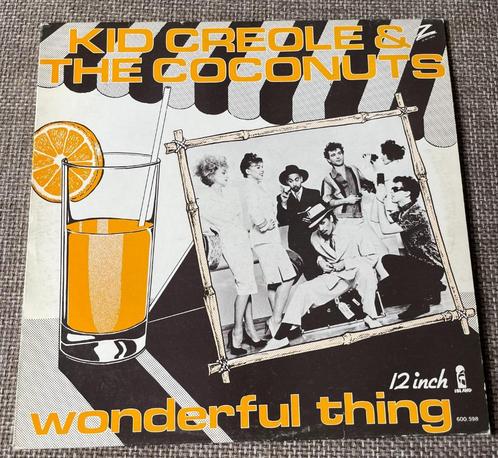 LP Kid Creole & The Coconuts Wonderful Things 1982, Cd's en Dvd's, Vinyl | Pop, Zo goed als nieuw, 1980 tot 2000, 12 inch, Ophalen of Verzenden