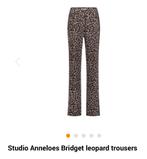 Studio anneloes marilon leipard trouser L nw, Kleding | Dames, Maat 42/44 (L), Nieuw, Ophalen of Verzenden, Lang