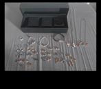 Pandora juwelen setje 925 silver(ook los te koop), Pandora, Ophalen of Verzenden, Zo goed als nieuw, 4 bedels of meer