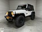 Jeep Wrangler - 4.0i - 6 Cilinder 4x4 - TOP STAAT!, Auto's, Jeep, Gebruikt, Zwart, Lederen bekleding, Met garantie (alle)