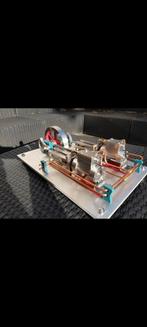 Stoommachine 2 cillinder, Hobby en Vrije tijd, Modelbouw | Overige, Ophalen of Verzenden, Groter dan 1:32