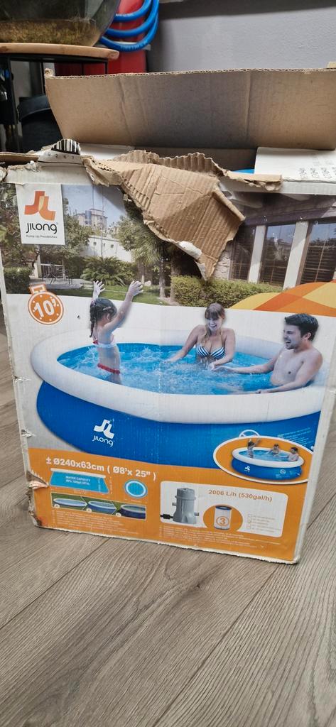 JILONG Zwembad - Plezier voor de hele familie!, Tuin en Terras, Zwembaden, Zo goed als nieuw, Opblaaszwembad, Minder dan 80 cm