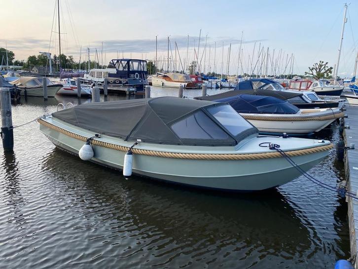 Meeuw vlet/sloep, izgst Vetus diesel. Staat nu in stalling, Watersport en Boten, Sloepen, Gebruikt, 10 tot 30 pk, 6 meter of meer