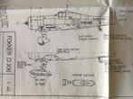 Bouwtekening Fokker D-XXI of D-21 schaalmodel hout R/C, Hobby en Vrije tijd, Ophalen, Zo goed als nieuw, Overige typen