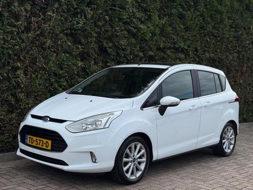 Ford B-Max 1.0 EcoBoost Titanium Trekhaak Bluetooth, Auto's, Ford, Bedrijf, Te koop, B-Max, ABS, Airbags, Airconditioning, Bluetooth