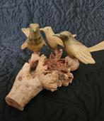 Vogels op boomstronk, Antiek en Kunst, Verzenden