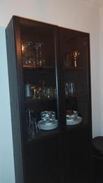 IKEA Billy boekenkast zwart/bruin, Huis en Inrichting, Ophalen, Gebruikt, 200 cm of meer, 50 tot 100 cm