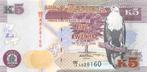 Zambia 5 Kwacha 2012 Unc pn 50a, Ophalen of Verzenden, Zambia, Los biljet