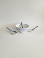 Oosters setje servies kok met 3 lepels izgs, Antiek en Kunst, Ophalen of Verzenden