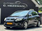 Ford C-Max 1.6 EcoBoost Lease Titanium Cruise Control Climat, Voorwielaandrijving, Stof, Gebruikt, Zwart