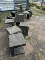 20 stenen bankjes, Ophalen, Zo goed als nieuw, Overige materialen