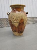 Italiaanse Aardewerk Pot - 60cm, Huis en Inrichting, Woonaccessoires | Vazen, Gebruikt, Overige kleuren, 50 tot 75 cm, Aardewerk of Porselein
