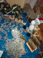 Zilveren/grijs kerst versiering, Ophalen of Verzenden, Zo goed als nieuw