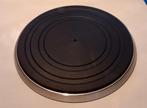 Rubberen slipmat & draaiplateau (Philips F7120 Platenspeler), Audio, Tv en Foto, Ophalen of Verzenden, Gebruikt, Platenspeler-onderdeel