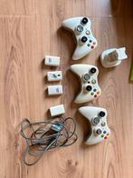 Xbox 360 Controllers + Accu's & Oplaadstation, Ophalen of Verzenden, Gebruikt