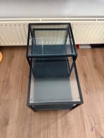 ikea salontafel glas, Huis en Inrichting, Ophalen, Gebruikt, 100 tot 150 cm, 50 tot 100 cm