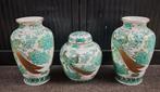 Imari porseleinen set met bladgoud in zgst verkerend, Ophalen