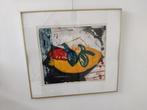 Gesigneerde Zeefdruk van Lukie de Bree ( Poisson Rouge ), Antiek en Kunst, Ophalen
