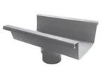 Dakgoot  PVC Bakgoot 140 mm grijs  9.50€ Actie, Doe-het-zelf en Verbouw, Buizen en Afvoer, Ophalen, Afvoer, Pvc, Nieuw