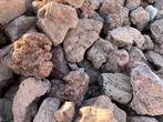 Lava brokken rood/bruin 10-20 cm vijver natuursteen, Bruin, Overige typen, Nieuw, Ophalen of Verzenden