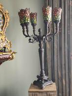 Zeer grote Tiffany tafellamp 88 cm, Ophalen, Zo goed als nieuw, 75 cm of meer