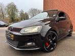 Vw Polo 1.4 TSI GTI DSG/ Pano Dak/ 17"/ LEER/ 180 PK/ VOL !, Euro 5, 1169 kg, Zwart, 4 cilinders