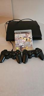 PS3, 2 controllers en FIFA '18, Gebruikt, Ophalen