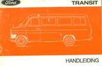 Ford Transit oldtimer klassieker 1969 / 1976 Handleiding, Ophalen of Verzenden