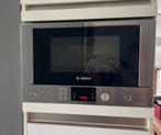 Bosch inbouwmagnetron RVS 900 w  HMT85ML53 inbouw magnetron, Ophalen, Gebruikt, Magnetron, Inbouw